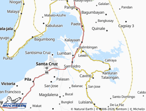 MICHELIN Lumban map - ViaMichelin