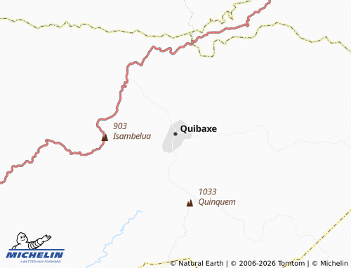 MICHELIN-Landkarte Quibaxe - ViaMichelin