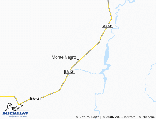 Mapa MICHELIN Monte Negro - ViaMichelin
