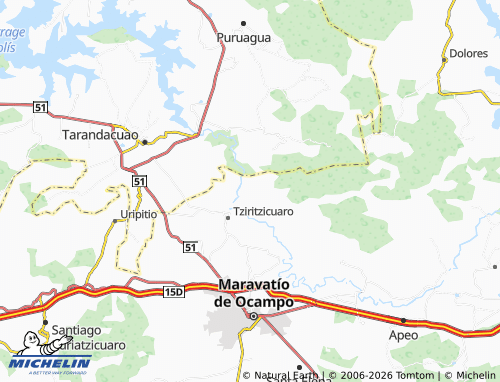 Mapa MICHELIN El Gigante - ViaMichelin