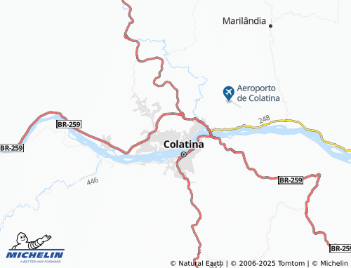 MICHELIN-Landkarte Santa Mônica - ViaMichelin