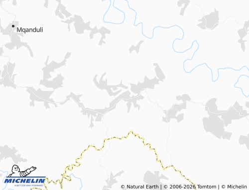 MICHELIN-Landkarte Mnganda - ViaMichelin