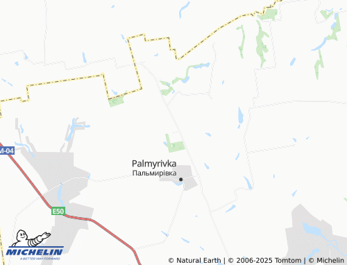 MICHELIN Novozalissia map - ViaMichelin