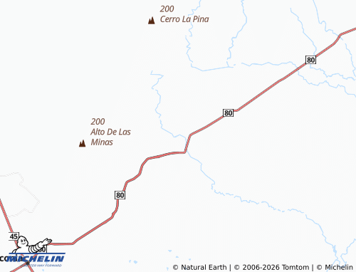 MICHELIN Caracolí map - ViaMichelin