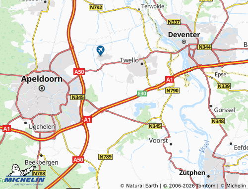 Mapa MICHELIN Wilp-Achterhoek - ViaMichelin