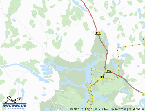 Mappa MICHELIN Kriaunos - ViaMichelin