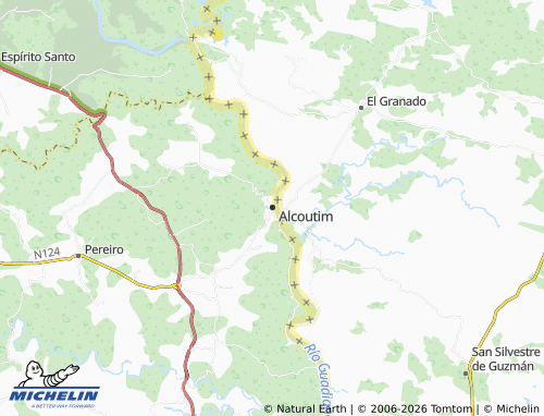 Mapa MICHELIN Alcoutim - ViaMichelin