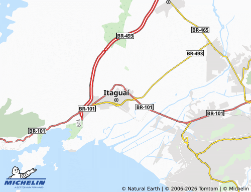 Mapa MICHELIN Califórnia - ViaMichelin