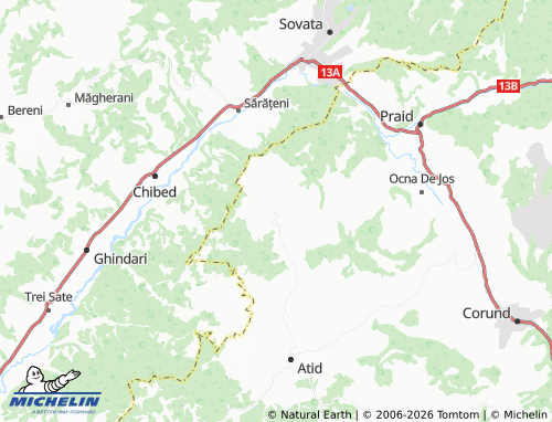 Mappa MICHELIN Șiclod - ViaMichelin