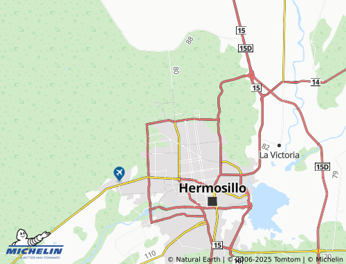 MICHELIN-Landkarte Norberto Ortega - ViaMichelin