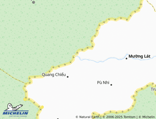 MICHELIN Tén Tằn map - ViaMichelin