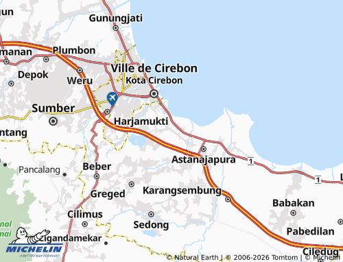 Carte MICHELIN Luwung - ViaMichelin