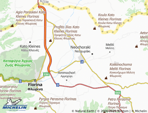 Carte MICHELIN Tripotamos - ViaMichelin