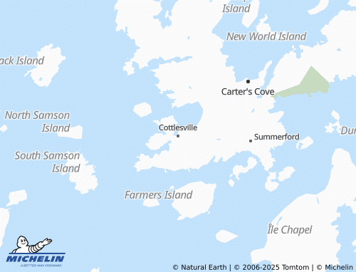 MICHELIN Cottlesville map - ViaMichelin