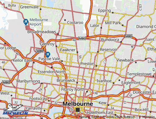 Mappa MICHELIN Coburg North - ViaMichelin