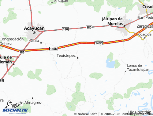 Mapa MICHELIN Las Lomas - ViaMichelin