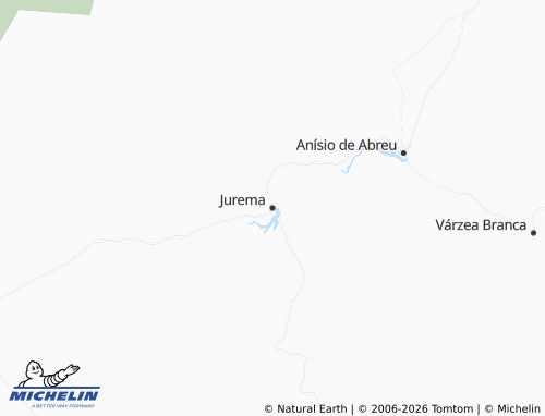 MICHELIN Jurema map - ViaMichelin