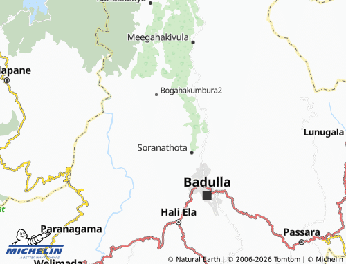 Mappa MICHELIN Dikpitiya - ViaMichelin