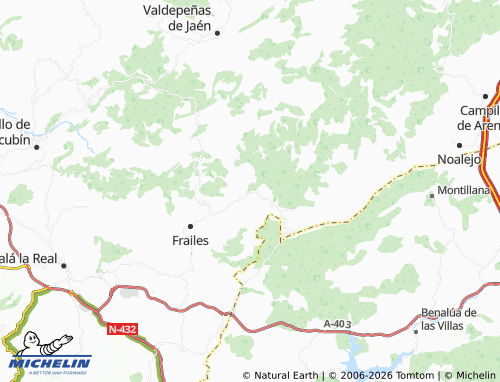 Mappa MICHELIN Los Rosals - ViaMichelin