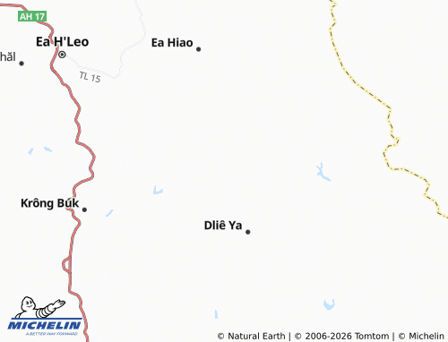 MICHELIN Ea Tân map - ViaMichelin