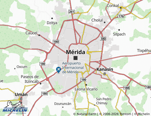 Mappa MICHELIN Mérida - ViaMichelin