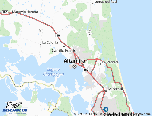 Mapa MICHELIN Altamira Sector 3 - ViaMichelin