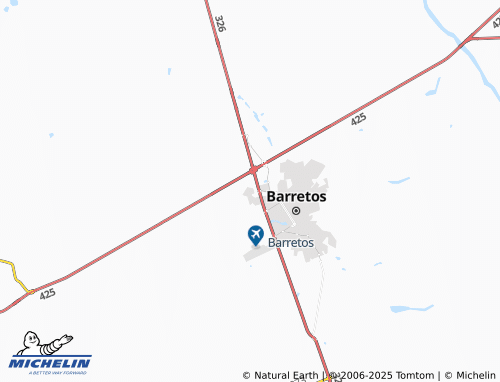 MICHELIN Santa Cecília map - ViaMichelin
