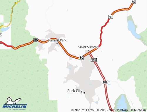 Carte MICHELIN North Snyderville Basin - ViaMichelin