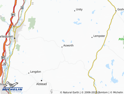 Carte MICHELIN Acworth - ViaMichelin