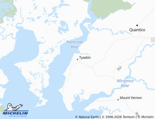 Mappa MICHELIN Tyaskin - ViaMichelin