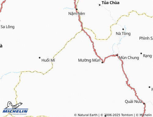 MICHELIN Pú Xi map - ViaMichelin