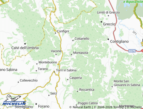 Carte MICHELIN Montasola - ViaMichelin