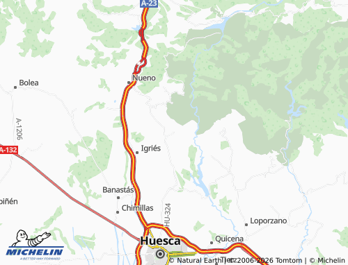 MICHELIN Lienas map - ViaMichelin
