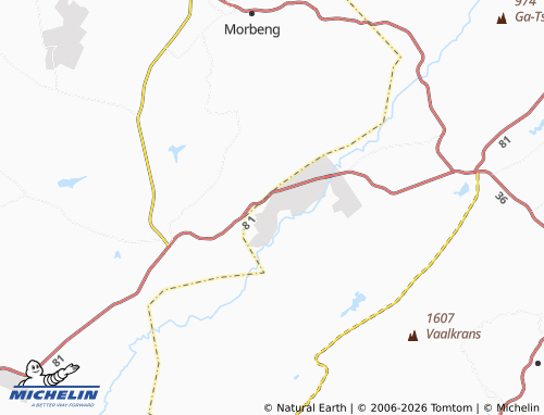 MICHELIN-Landkarte Ramogakwa - ViaMichelin