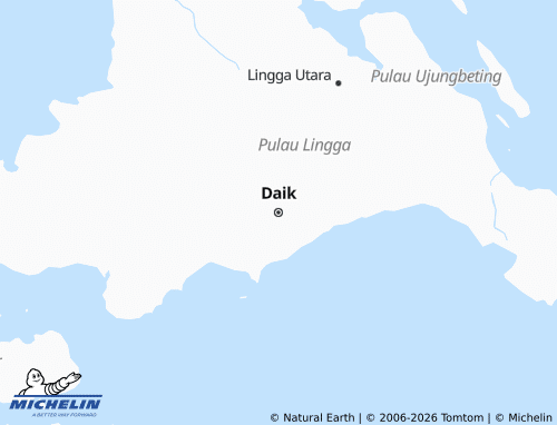 Mapa MICHELIN Daik - ViaMichelin
