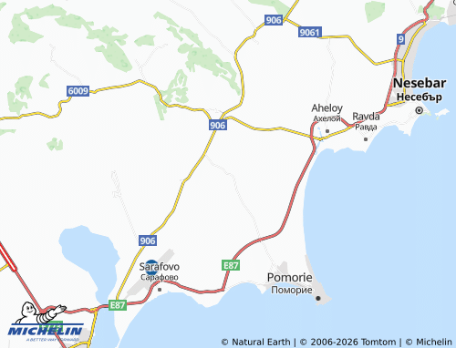 MICHELIN Kamenar map - ViaMichelin