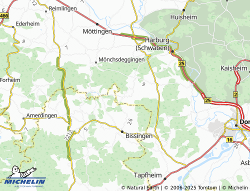 MICHELIN Rohrbach map - ViaMichelin