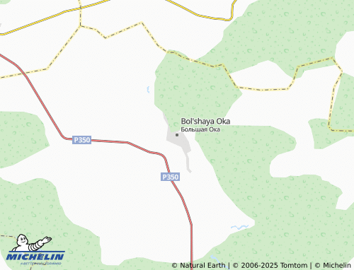 MICHELIN Bol'shaya Oka map - ViaMichelin