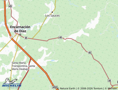 MICHELIN Corral de Piedra map - ViaMichelin