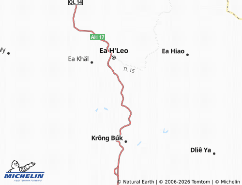 MICHELIN Ea Nam map - ViaMichelin