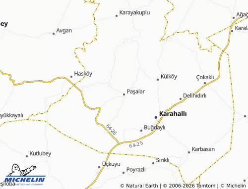 Mappa MICHELIN Paşalar - ViaMichelin