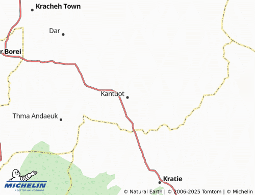 MICHELIN Kantuot map - ViaMichelin