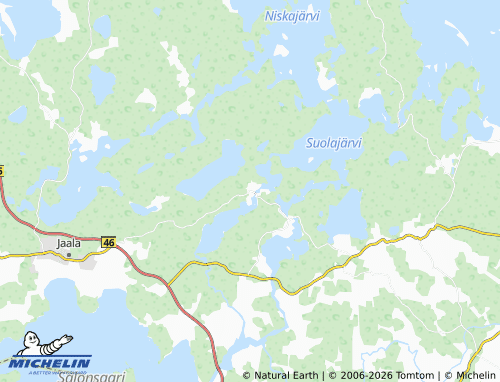 MICHELIN Nisus map - ViaMichelin