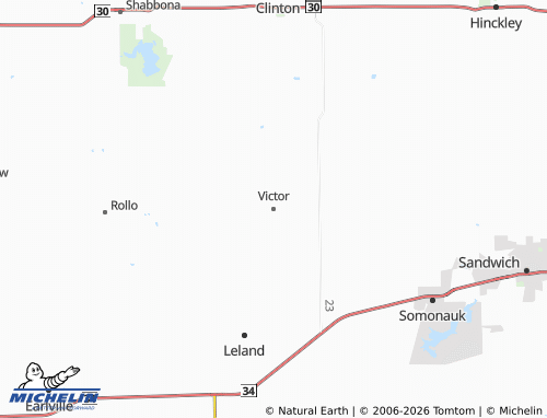 Mappa MICHELIN Victor - ViaMichelin