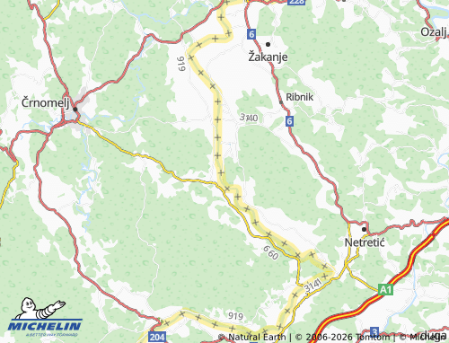 Mapa MICHELIN Stankovci - ViaMichelin