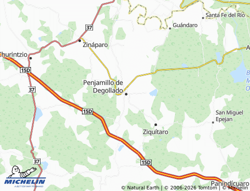 Mappa MICHELIN La Caridad - ViaMichelin