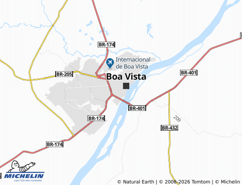 Mapa MICHELIN São Vicente - ViaMichelin