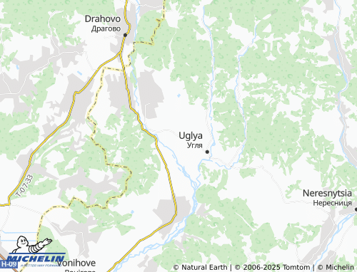 MICHELIN Kolodne map - ViaMichelin