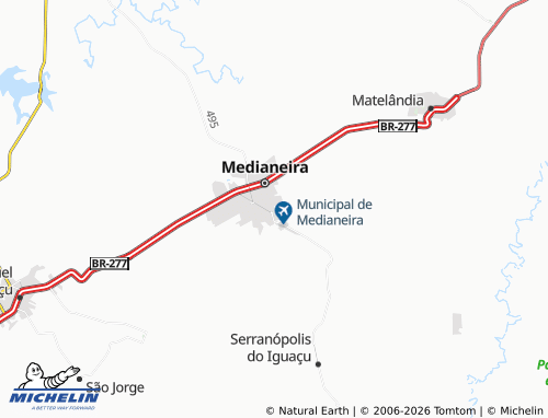Mapa MICHELIN Nazaré - ViaMichelin