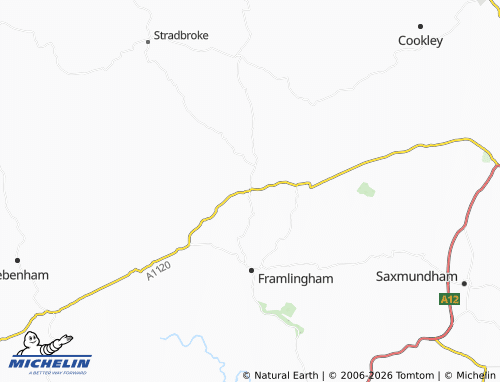 Mappa MICHELIN Dennington - ViaMichelin